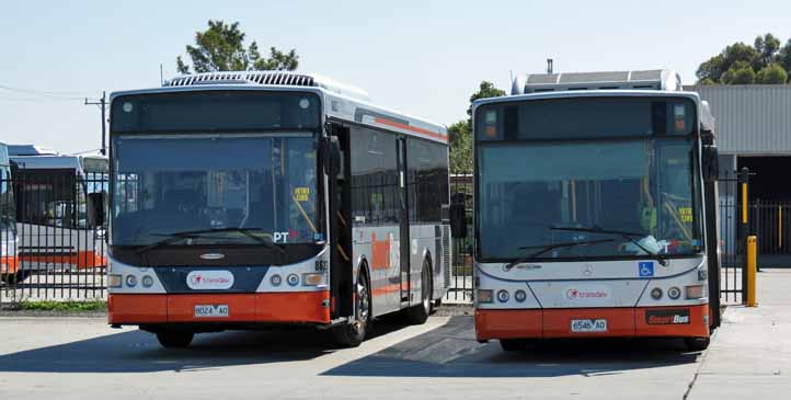 Transdev Melbourne Volvo & Mercedes Smartbus 8623 & 8260